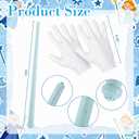 4 Pcs Adult Fairy Cosplay Princess Costume with Hooded Cloak Cape Wig Lighted Magic Wand Gloves Dress Up Party