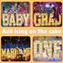 imprsv 4FT Marquee Letters Large Light Up Letters for Birthday Party Decor Wedding Decorations, Marquee E for Party Decoration, Large Signs Arch Kit Decorations