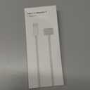 140W USB-C to Magnetic 3 Cable, 6.6FT Compatible with Magsafe 3 Cable for MacBook Air 2024 M3 13/15inch, 2023/2022 M2, Pro 2024/2023 M4/M2 Pro & Max 14" 16", 2021 M1 & Max 14" 16" (White)