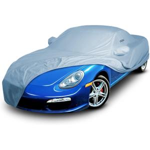 iCarCover Custom Car Cover for 1997-2016 Porsche Boxster Waterproof All Weather Rain Snow UV Sun Hail Protector for Automobiles, Automotive Accessories Full Exterior Indoor Outdoor Car Cover (1-Tone (Solid Gray))