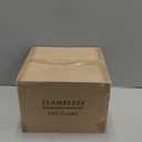 Flickering Flameless Candles Battery Operated with Remote and 2/4/6/8 H Timer Plexiglass Led Pillar Candles with Realistic Moving Wick Candles for Home Decor Pack of 48(D2.2"xH 5"6"7")(Ivory)