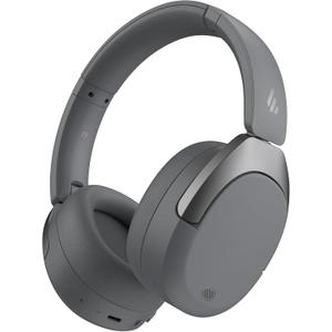 Edifier W830NB Wireless Over Ear Headphones with -45dB Active Noise Cancelling, 94H Playtime, LDAC Hi-Res Sound, Spatial Audio, Fast Charging, Multipoint Connection, Bluetooth V5.4 - Gray