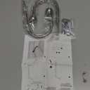 Curtain Holdbacks Hooks Solid Steel Hooks Decorative French Ball End Curtain Drapery Tiebacks Heavy Duty, 2 PCs, Nickel Brushed