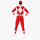 Morphsuits Power Ranger Costume Adult, Power Rangers Costume Adult Men, Power Ranger Costume Adult Woman XL