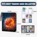 900 Pockets Basketball Card Binder Sleeves, Trading Card Binder Collectible Trading Card Albums for Basketball Baseball Football Trading Sports Game Cards, Book Folder Organizer Card Holder