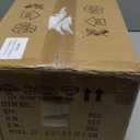 6 Pcs Bubble Seeded Glass Shade Replacements for Pendant Light Fixtures Glass Lamp Shade Cover,1-5/8 Inch Fitter,4"w x 6"h,Replacement Lamp Globe for Chandelier Wall Light Sconce (Clear)