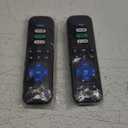 (Pack of 2) Replacement-Remote-Control for Roku-TV,Compatible for TCL Roku/Hisense Roku/Onn Roku/Philips Roku Smart TVs(Not for Stick and Box)