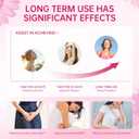 DVO Vaginal Probiotics for Women,pH Balance,60 Billion CFU with Prebiotics & Lactobacillus,Healthy Odor, Yeast Balance & Flora Support for Immune Health 90 Count