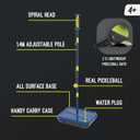 Swingball Pickleball Paddles Tether Tennis Game Set - Portable All-Surface Base, Durable, Easy Assembly, Indoor & Outdoor Games, Backyard Games for Kids, Active Play for Kids and Families, Ages 6+
