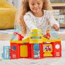 Spidey and his Amazing Friends Stark Tower Playset, Includes 4-Inch Iron Man Action Figure, Marvel Super Hero Toys for Kids 3 and Up