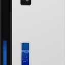 NineSky Dehumidifier for Home, 95 OZ Water Tank, (1000 sq.ft) Dehumidifiers for Bathroom Bedroom Basement with Auto Shut Off,7 Colors LED Light(White)