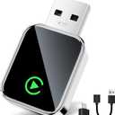 Wireless CarPlay Adapter for iPhone [2025 Upgraded], Plug & Play, Mini Size, Converts Wired to Wireless Apple CarPlay,No Delay Carplay Dongle for Apple iOS 10+/Android 11+ and Above