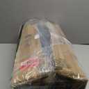 Barydat 4 Pcs Acrylic Candelabra Centerpieces Candle Holder Crystal 5 Arm Candlesticks Holder with Acrylic Shade Pillar Taper Candlestick for Wedding Dinner Party Fit 0.87" LED Candle(Gold,4 Pcs)