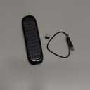 2.4G Wireless Keyboard Multi Function Remote Control, Rechargeable Universal Remote Control, Multi Function for Smart TV, TV Box, PC, HTPC, Android Projector, Etc