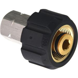 Tool Daily Pressure Washer Adapter, M22 female to 3/8 Inch Female NPT Fitting, 4500 PSI
