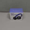 AILIHEN C8 Kids Headphones Wired, On-Ear Headphones with Microphone and Volume Control Foldable Corded Stereo 3.5mm Headset for School Teens Smartphones Chromebook Laptop Tablets Travel (Black Blue) (Medium)