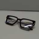 livho Oversized Eyewear Frame for Woman and Men - Rectangle Fashion Glasses for Computer, Chic Preppy Frame (*Coco Tortoise)