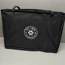 Ruff Liners XL Floor Cover with Door Protection, Black – As Seen on Shark Tank – Fits Full‑Size Crew Cab Trucks with Fold‑Up Seats, Waterproof & Machine Washable – Sturdy XL Dog Hammock for Truck