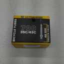 Ultraverse Bike Inner Tube for 700x23-25c, 700x28-32c, 700x35-43c 28 inch Bicycle Wheel Sizes with 48mm Presta Valve - Butyl Rubber Tubes for Road and Gravel Bikes - 2 Tubes, 2 tire levers Included