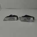 Nilight Fog Lights Assembly Compatible with 2003 2004 2005 2006 2007 Honda Accord 4Door Sedan 2004-2008 Acura TL w/H11 12V 55W Bulbs Clear Lens Driver and Passenger Side