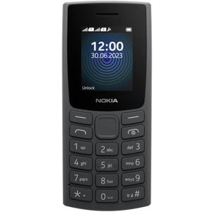 Nokia 105 4G | Dual SIM | GSM Unlocked Mobile Phone | Volte | Charcoal | International Version | Not AT&T/Cricket/Verizon Compatible