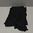 High Waisted Leggings for Women - No Front Seam Tummy Control Yoga Pants for Workout Running No See Through (Large, Black)