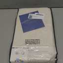 100% Blackout Shield Blackout Curtains for Bedroom 84 Inches Long, Back Tab/Rod Pocket Living Room Drapes, Thermal Insulated Blackout Curtains 2 Panels Set, 50" W x 84" L, Cream