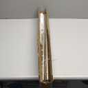 Antique Bronze Curtain Rods for Windows 28 to 48",1 Inch Disc Wrap Around Curtain Rod with Aluminum Finials and Brackets,No Screw Disassembly Adjustable Blackout Curved Room Darkening Curtain Rod