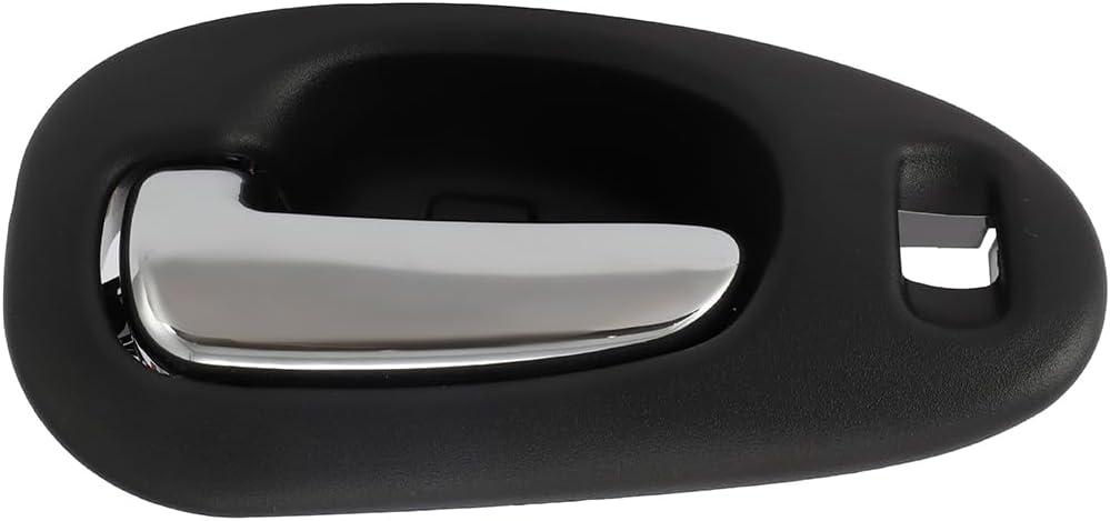 ECCPP Interior Door Handle 1999-2004 for Chrysler 300M,1998-2004 for Chrysler Concorde Replacement Front Driver Left Door Handle 1pc Chrome Black FL:5102849AA