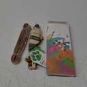 EXPAWLORER Dog Collar and Leash Set - Classic Plaid Dog Bow Tie and Dog Bandana Collar with Bell, Dog Leash Tangle Free, Adjustable Collars for Small Medium Large Dogs Cats, Holiday Ideal Gift, S (Cream)