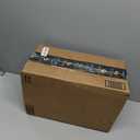 Desk Organizer and Accessories, 2-Tier Computer Monitor Stand Rise with Storage Drawer & 2 Pen Holders, Laptop & Printer Stand for Desktop, Workspace Organizers for Office Supplies (Black Wood)