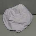 Spandex 8 Foot Rectangle Table Cloth, Elastic Fitted Tablecloths for Picnic, Stretch Washable Patio Table Cover for Outdoor, Camping, Banquet and Parties (White, 30"x96")