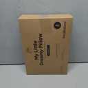 KeaBabies 2-Pack Toddler Pillows 2 Year Old to 5-13x18 Soft Organic Cotton Kids Pillow for Sleeping, Travel, School, Daycare, Nap, Toddler Bed, Machine Washable, Without Pillowcase (Soft White)