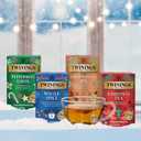 Twinings Holiday Variety Pack Tea Bags, Christmas Tea, Winter Spice, Gingerbread Joy, Peppermint Cheer, 20 Count (Pack of 4), Enjoy Hot or Iced, 80 Teabags