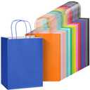 Mr. Pen- Paper Gift Bags with Handles, 32 Pack, 7.6" x 4.7" x 10.6", Medium Kraft Easter Gift Bags with Handles Bulk, Ideal for Gifts, Weddings, Baby Showers, Birthdays, Shopping, Party Favor