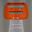 for Bronco Front Reading Light Panel Trim Cover Compatible with 2021-2025 Ford Bronco Interior Accessories 2-Door 4-Door, Orange