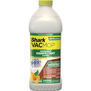 Shark VACMOP Household Disinfectant Cleaner Refill 2L Bottle, Compatible with VM252 & VM180, Cleans & Disinfects Sealed Finished Floors, Stone, Laminate & Tiles, Lemon Scent, VCD60