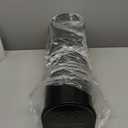 Metal Post Mount Mailboxes for Outside,Galvanized Steel,Waterproof,Medium Capacity,Red Flag Indicated,Modern Style,Mail Boxes for House Outside/Residential,Black,18.8 x 9 x 6.7 inches