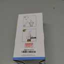 HAIZEEN 13ounce/ 380 ml Clear Glass Olive Oil Dispenser Bottle - Oil & Vinegar Cruet with Pourers and NO Funnel Needed - Olive Oil Carafe Decanter for Kitchen and BBQ (12.8 Ounces)