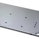 Stainless Steel Real Light Panel with 4 inch Light Round Cutouts