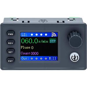 Stepper Motor Controller, DC 12-24V, 20 Modes, Modbus Driver Compatible with Nema 17 23 34, CNC, PLC