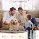 VEVOR Electrostatic Air Filter, 16x20x1 inch Washable & Reusable Aluminum AC/HVAC Furnace Filter, MERV 8 Long Lifetime, Healthier Home or Office (Actual Size: 15.5 x 19.75 x 0.82 in)