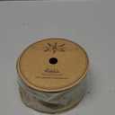 Ribbli Champagne Christmas Wired Ribbon, Metallic Wired Ribbon with Glitter Edge 2-1/2 Inch x 10 Yard for Christmas Tree Decoration, Gift Wrapping, Wreaths Supplies, Swag, Holiday Decor