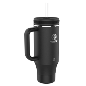 TAKEYA 40 OZ STRAW TUMBLER WITH HANDLE  40 OZ