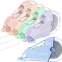 M&G 5Pcs 98 Ft Tape, Correction Tape Tear Resistant Whiteout Tape Fall Resistant Bulk Cute Transparent Dispenser for Classroom Office, Pastel Color