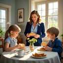 6 x Allaugh Easter Egg Vase Filler: Lightweight Foam Eggs for Quick Spring Decor - Non-Toxic Toddler-Safe Centerpiece - Busy Mom's Easter Brunch & Egg Hunt Table Upgrade (0.9"  0.6")