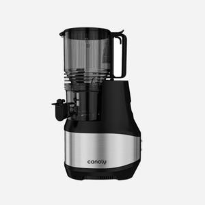 Cold Press Juicer, 5.8" Wide Feed Chute Juice Extractor Machine with 400W, High Juice Yield, Slow Masticating Juicer for Whole Vegetables & Fruits, Premium Grey