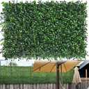 ODTORY Artificial Grass Wall Panels, 24 x 16 in 24P (64 sqft) UV-Resistant Faux Boxwood Vine Privacy Screen, Greenery Fence Cover for Balcony, Backyard, Garden and Indoor Outdoor Home Decor