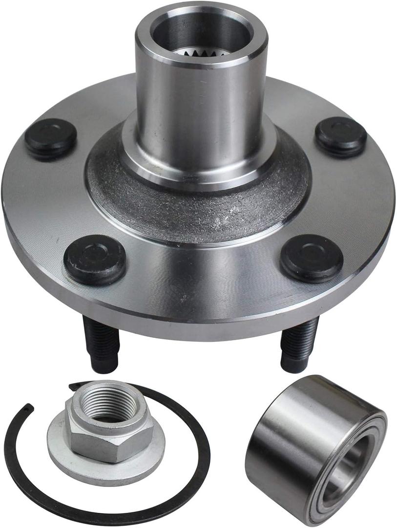 MACEL 518515 Front Wheel Bearing Hub Assembly Compatible with 2001-2012 Ford Escape, 2001-2011 Mazda Tribute, 2005-2011 Mercury Mariner 5 Lugs