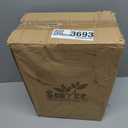 Sooyee 3 Pack 12L/3.2 Gal Kitchen Compost Bin for Countertop or Under Sink, Hanging Small Trash Can with Lid for Cupboard/Bathroom/Bedroom/Office/Camping,Compost Bucket White